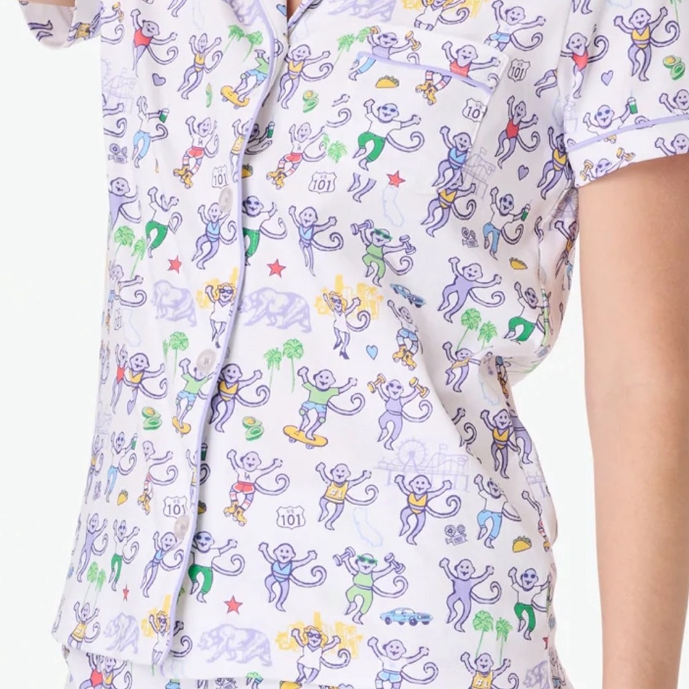 Roller rabbit LA monkey polo pjs not released .